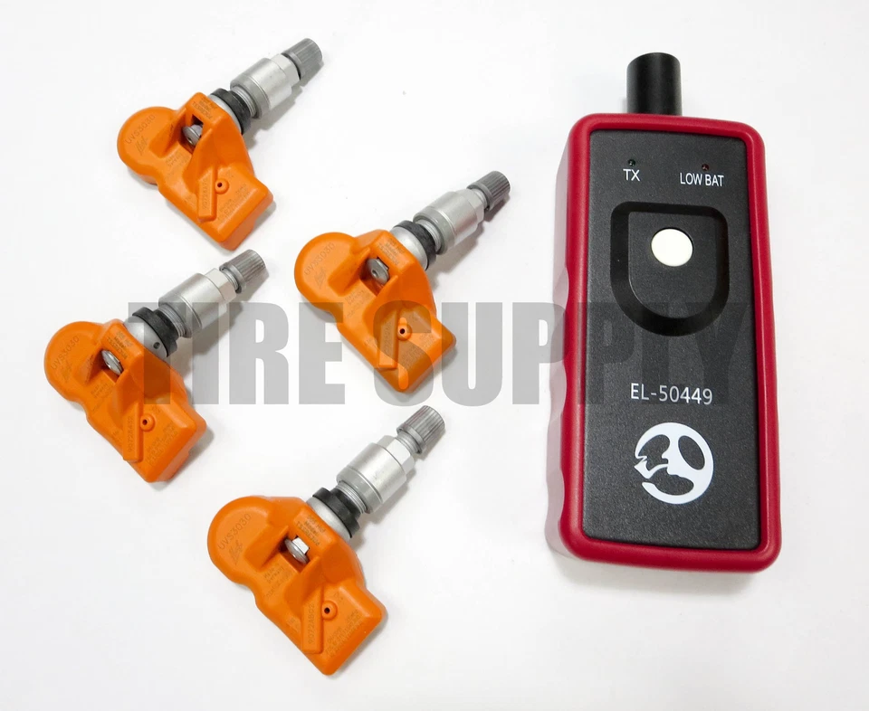 Nuevo juego TPMS de 315 mhz potencia plateada y herramienta de reinicio para Lincoln Navigator 2011-2016 Foto 1 de 1