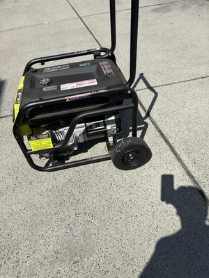 GENERADOR RYOBI Ry906500vnm arranque fácil 6500-8125 vatios *solo recogida (psh017736) Foto 1 de 4