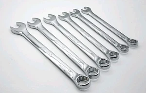 DuraTech 6 Piece Combo Wrench Set Metric 19-14 mm - Picture 1 of 4