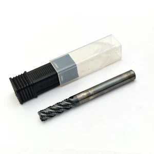 fine fresa carburo quadrato singolo grezzo 6mm 4 lame metallo duro N438 - Foto 1 di 12