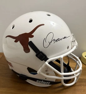 AUTO Quinn Ewers Autographed Texas Longhorns Full Size Authentic Helmet Beckett - Picture 1 of 3