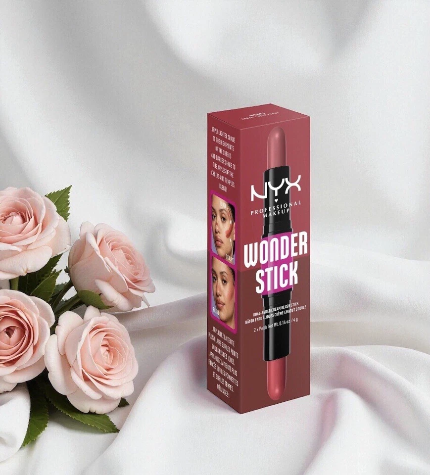 NYX PROFESSIONAL MAKEUP Wonder Stick Blush with Hydrating Hyaluronic Acid