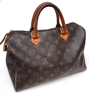 Bolso de mano vintage LOUIS VUITTON Speedy 30 monograma cuero Boston Bag SP1112 - Imagen 1 de 11