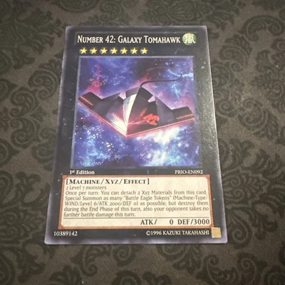Number 42: Galaxy Tomahawk PRIO-EN092 Primal Origin 1st Edition - Image 1 of 2