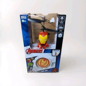 Marvel Iron Man Motion Sensor Flying Helicopter Toy Mini Drone Chopper - Picture 1 of 2