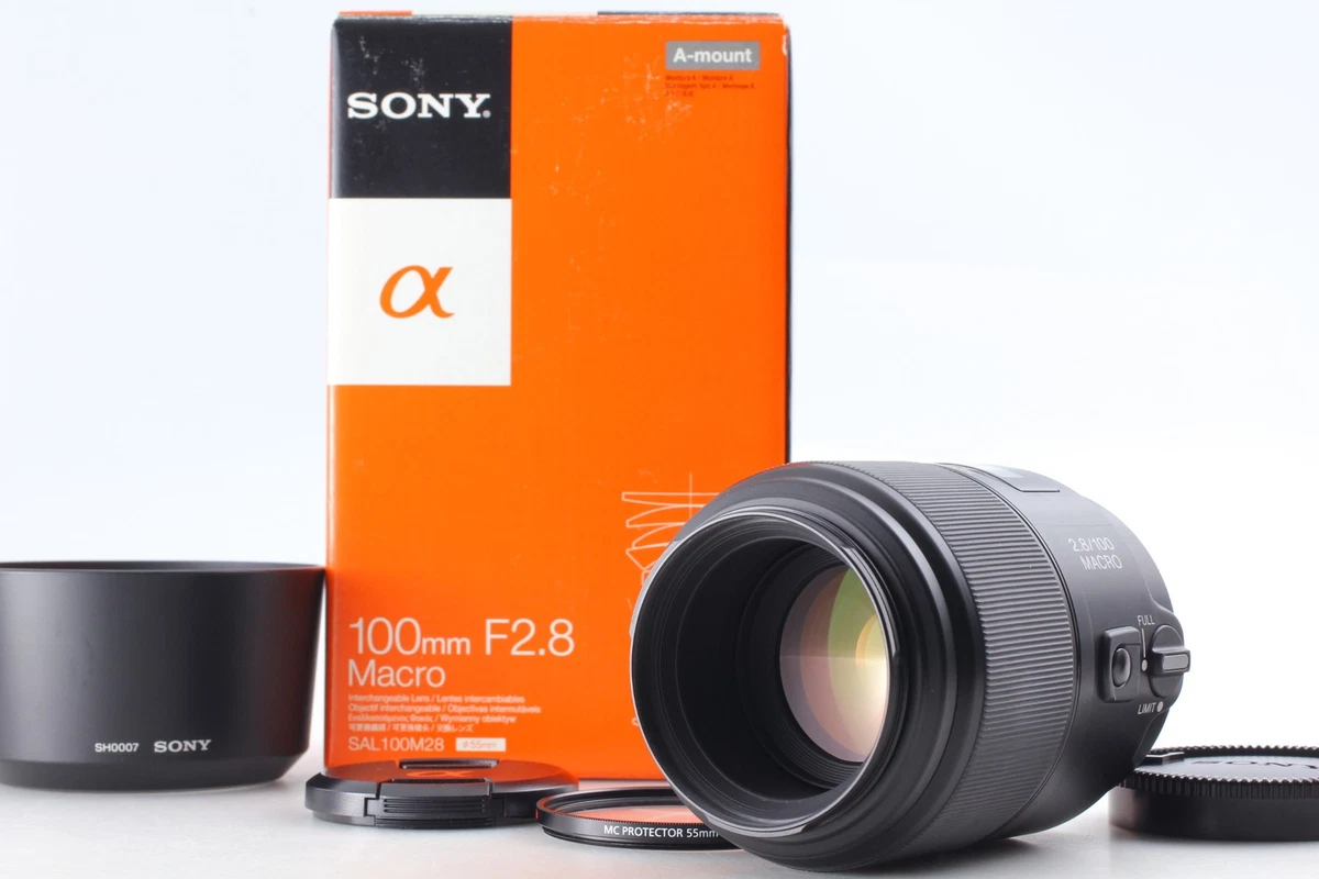 Sony 100mm Focal Macro/Close Up Camera Lenses for sale | eBay