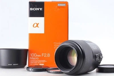 [Top MINT in Box] SONY 100mm F2.8 MACRO SAL100M28 AF Lens For Alpha Mount  JAPAN - Image 1 of 4