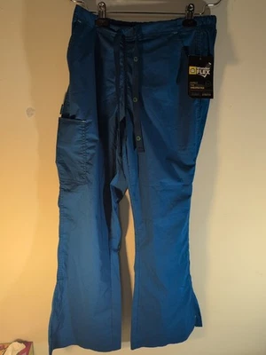 Pantalones Médicos Wonderwink Azul Talla M Wonder Flex Premium Elastizados Foto 1 de 4
