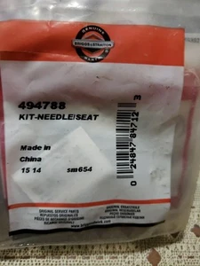 Briggs And Stratton 494788 Needle Seat Kit - Picture 1 of 2