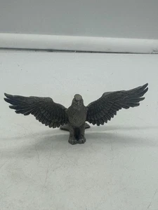 Vintage Spoontiques Zinn Weißkopfseeadler Flügel ausgebreitet Miniatur Figur  - Bild 1 von 6