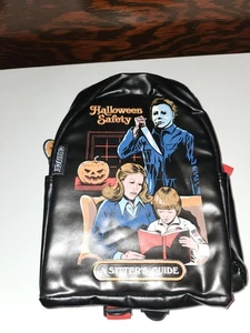 Steven Rhodes Creepy Co Michael Meyers Halloween Safety Backpack NWT Spencer's - Picture 1 of 4
