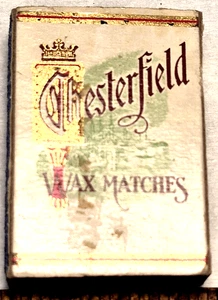 "CHESTERFIELD Wax Matches * Mfd. By Casas. Rarely & Co*Matanzas, CUBA" Match Box - Picture 1 of 12