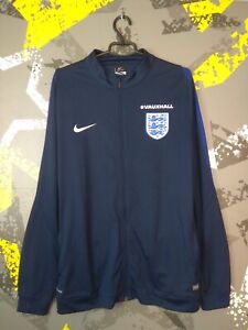 England Team Training Jacket With Zipped Nike Polyester Mens Size 2XL ig93