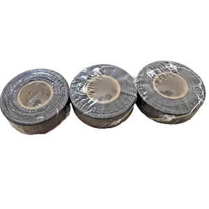 Nastro Hockey Panno Nero Confezione da 3 - Foto 1 di 7