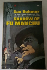 Shadow of Fu Manchu by Sax Rohmer Pyramid Books F-837 - Imagen 1 de 3