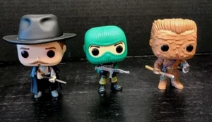 Lot Of 3 Funko Pop Figures Wyatt Earp, GI Joe & Terminator - Picture 1 of 19
