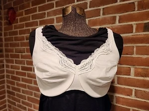 Olga Bras 36DD Style #35078 EUC White Minimizer Underwire - Picture 1 of 7