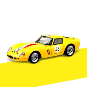 1:32 250 GTO Super Sports Car Alloy Diecast Model Car Metal Light and Sound Pull - Picture 1 of 24