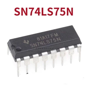 10pcs New SN74LS75N 74LS75N 74LS75 DIP-16 IC - Picture 1 of 1