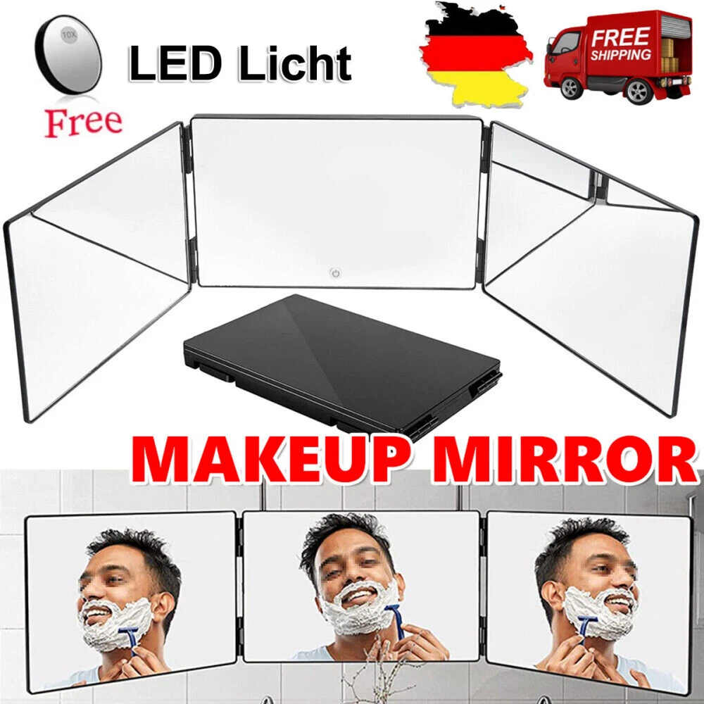 Horitouchi Klappspiegel Aus Japan – Rahmenlos, Verstellbar, Tragbar Für Make-up Unterwegs