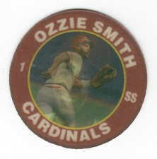 1992 TOPPS SCORE 7 SEVEN ELEVEN SUPERSTAR ACTION COIN OZZIE SMITH #14 OF 26