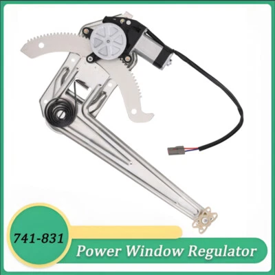 Fits 1993 - 2011 Ford Ranger Power Window Regulator w/ Motor Front Driver Side - Image 1 of 4