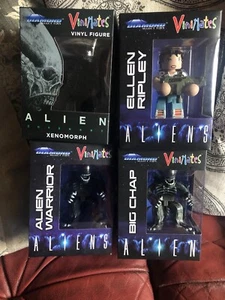 Diamond Select Figures - Aliens Bundle - Warrior, Xenomorph, Big Chap, E. Ripley - Picture 1 of 6