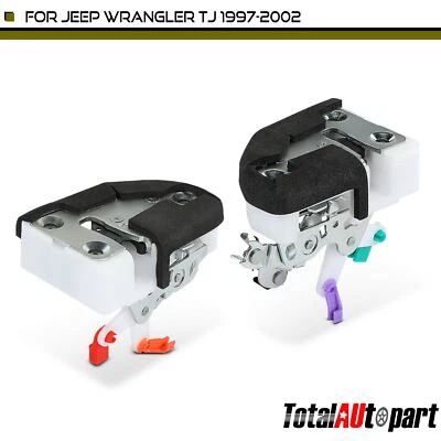 2x Door Latch Lock Actuator for Jeep Wrangler 1997-2002 Front Driver & Passenger - Image 1 of 4
