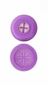North by Honeywell 7580P1OO, Niosh P1OO Replacement Cartridge, 1 Pair - Picture 1 of 2