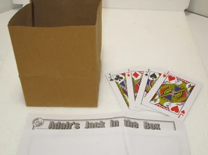 Adair's Jack In The Box Magic Trick - Mentalism, Close-Up Card Magic, Easy To Do - Picture 1 of 5