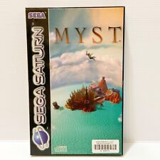 Myst + Manual - Sega Saturn - Tested & Working! Free Postage!