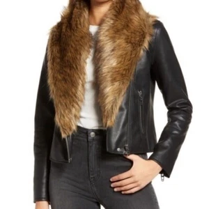 Blank NYC Night Fever Kunstleder Motorradjacke Damen Gr. XS - Bild 1 von 12