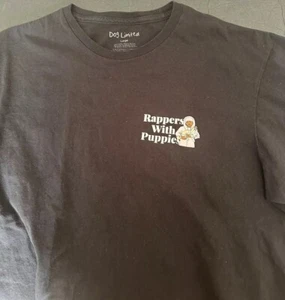 DOG LIMITED RAPPERS WITH PUPPIES T- SHIRT- Size Men's Large - Preowned - Bild 1 von 3