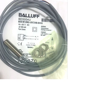 A●BALLUFF BES M12MG-USC30B-BV03 (BES004U) Inductive 2-wire Sensors New - Imagen 1 de 4