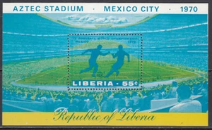 Liberia - Hojas Yvert 48 MNH Sports Football - Picture 1 of 1