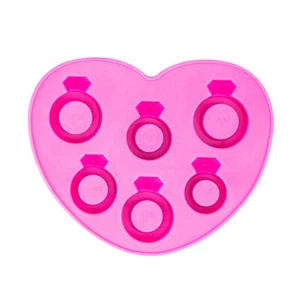 Diamond Rings Silicone Mold | Candy Making and Ice Molds | Bakell® - Picture 1 of 2