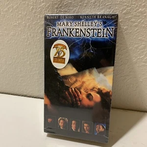 Mary Shelly's Frankenstein VHS 1994 New Sealed Robert Deniro Horror Film - Picture 1 of 9