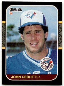 1987 Donruss John Cerutti Rookie Toronto Blue Jays #442