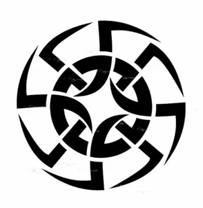 Celtic Circular Vinyl Decal for Car laptop Window Bumper Wall Truck - Picture 1 of 13