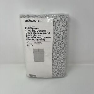 IKEA Tradaster Full Double Queen 3-Piece Set: 1 Duvet Cover + 2 Pillowcases NEW