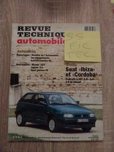 revue technique Seat Ibiza Cordoba 1.05 1.3 1.4 1.9 D cl clx glx gt rta  - Picture 1 of 12
