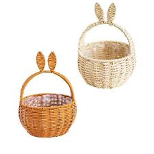 Easter Eggs Candies Gift Storage Basket Cute Multifunctional for Egg Finding