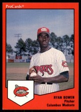 1989 ProCards Minor League Ryan Bowen Columbus Mudcats #126