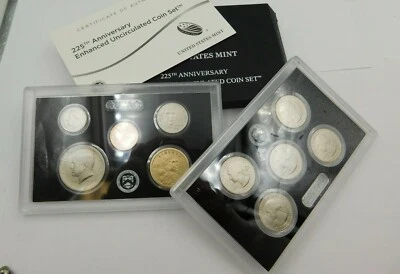 2017 S U.S. MINT 225th Anniversary Enhanced Uncirculated Coin Set  - Image 1 of 3