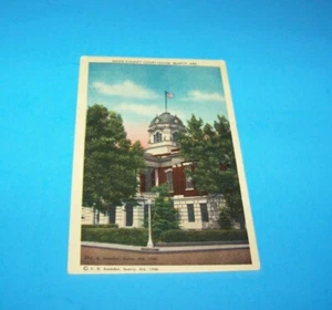 White County Court House Searcy, Arkansas Vintage Postcard - Picture 1 of 2
