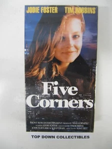 Five Corners, Jodie Foster, Tim Robbins, VHS Movie UNopened - Picture 1 of 2