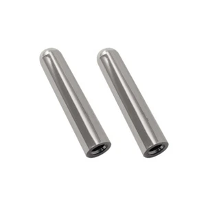 Para Ford Mustang 79-14 Cromado Superior Cerradura Puerta Perillas Pasadores Pernos - Par - Imagen 1 de 2