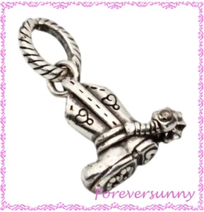 Brighton Texas State Boot Silver Spur Charm - Imagen 1 de 2