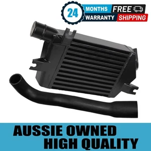 Upgrade Aluminium 60mm Intercooler & Hoses For Mitsubishi Triton MN 4D56 2.5L - Bild 1 von 17