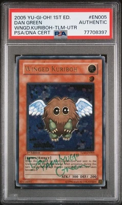 2005 1ST ED-ULTIMATE RARE #EN005 WINGED KURIBOH PSA AUTHENTIC AUTO AUTHENTIC - Image 1 of 2